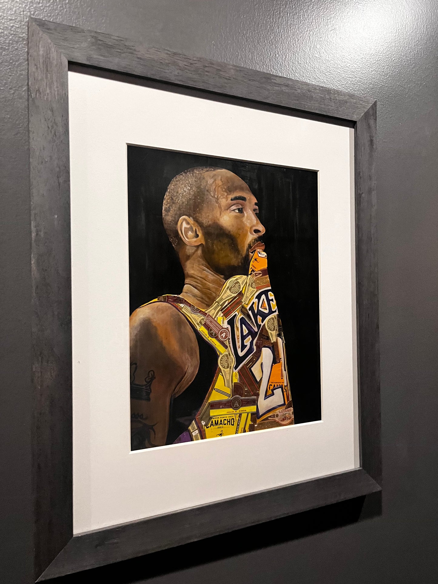 Kobe Print - limited cigar band art piece