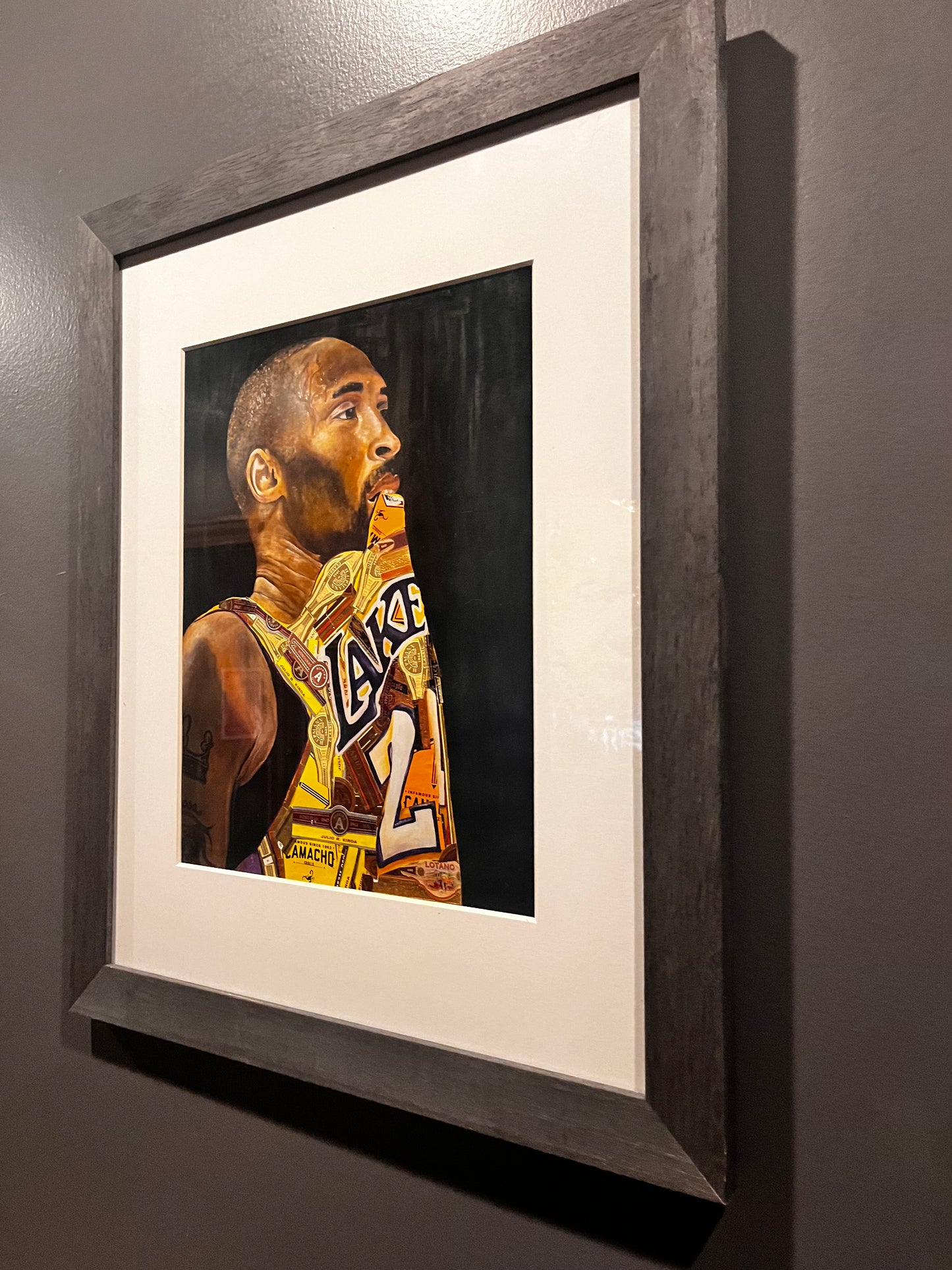 Kobe  Print - limited cigar band art piece