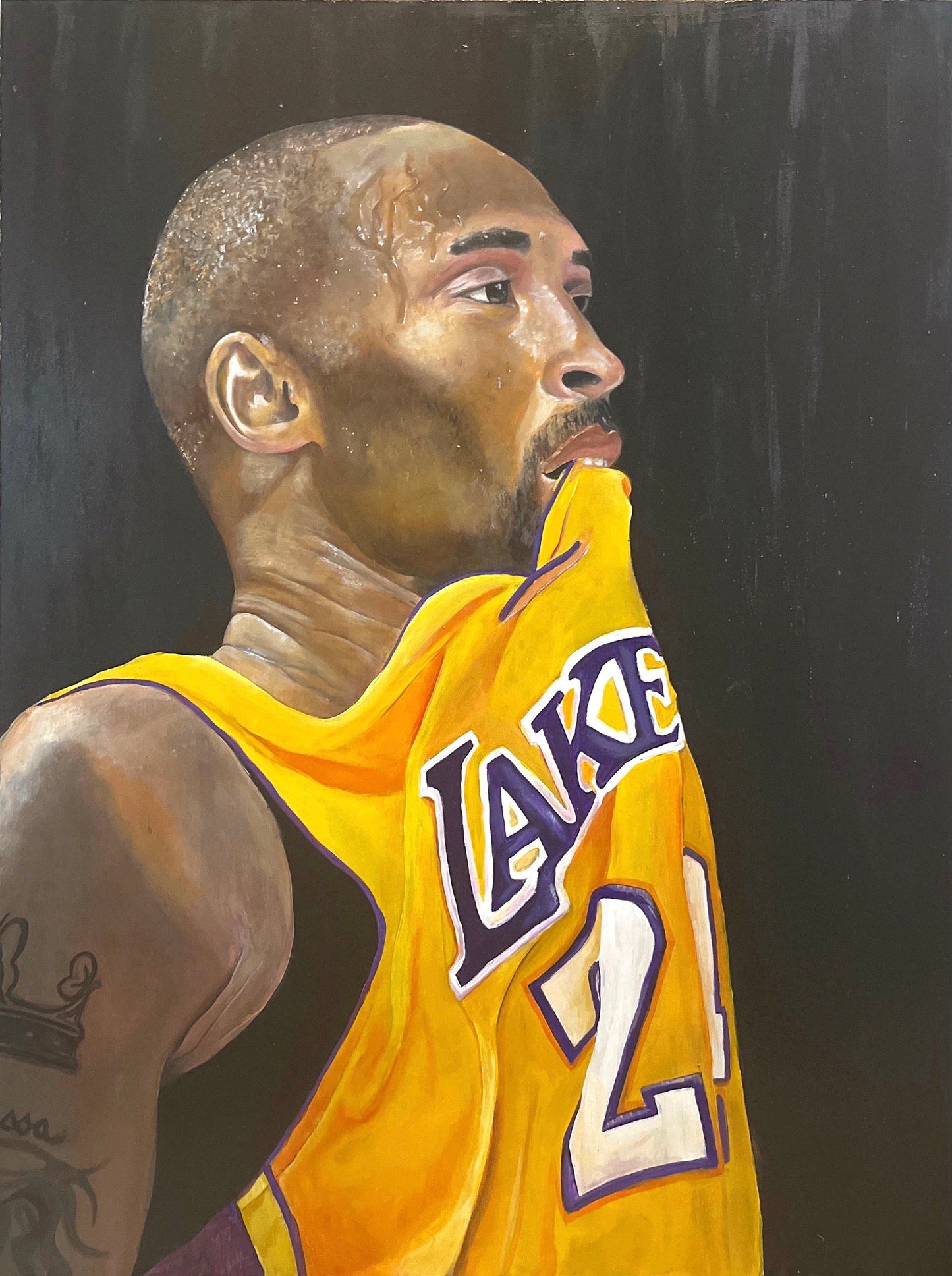 Kobe Bryant #24 - Print 9.5”x13”