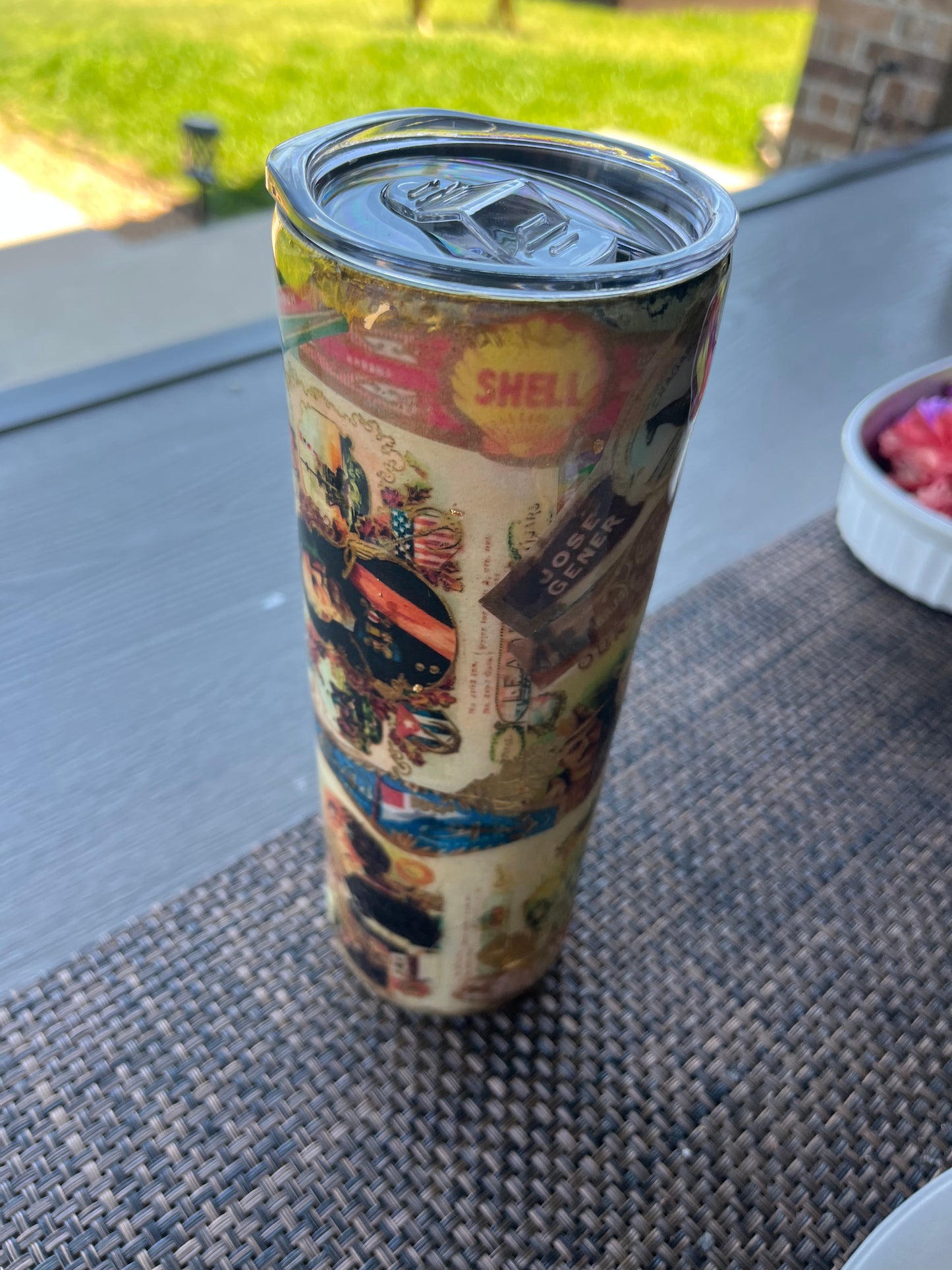 Vintage Cigar Tumbler