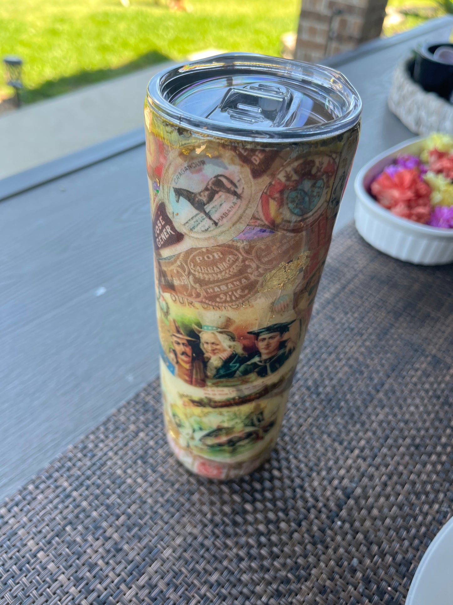 Vintage Cigar Tumbler