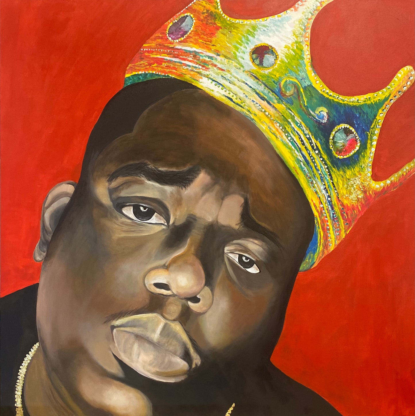 Biggie’s Crown - Print 17”x17”